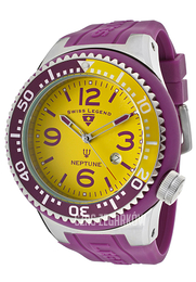 Swiss Legend Neptune Żółty/Guma Ø52 mm SL-21818S-B-LAL