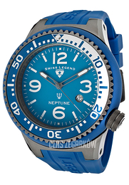 Swiss Legend Neptune Niebieski/Guma Ø52 mm SL-21818S-B-OM
