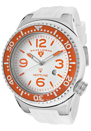 Swiss Legend Neptune Biały/Guma Ø52 mm SL-21818S-C-T