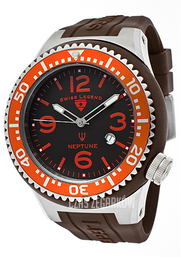 Swiss Legend Neptune Brązowy/Guma Ø52 mm SL-21818S-F-CB