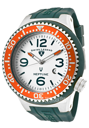 Swiss Legend Neptune Biały/Guma Ø52 mm SL-21818S-F-MD
