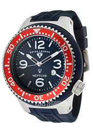 Swiss Legend Neptune Niebieski/Guma Ø52 mm SL-21818S-F-NEP