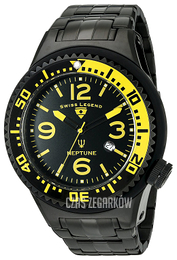 Swiss Legend Neptune Czarny/Stal Ø52 mm SL-21819P-BB-11-YBL