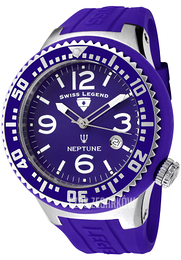 Swiss Legend Neptune Purpurowy/Guma Ø48 mm SL-21848P-11