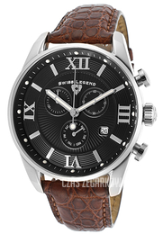 Swiss Legend Bellezza Czarny/Skóra Ø42 mm SL-22011-01-ABR02M