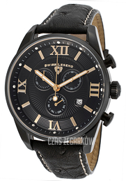 Swiss Legend Bellezza Czarny/Skóra Ø42 mm SL-22011-BB-01-GA-DA01C
