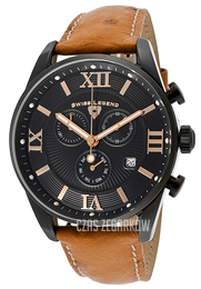 Swiss Legend Bellezza Czarny/Skóra Ø42 mm SL-22011-BB-01-RA-OS03C