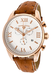 Swiss Legend Bellezza Biały/Skóra Ø42 mm SL-22011-RG-02-DA03C