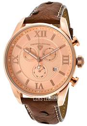 Swiss Legend Bellezza Zloty/Skóra Ø42 mm SL-22011-RG-09-RA-DA02C