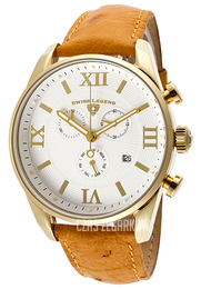 Swiss Legend Bellezza Biały/Skóra Ø42 mm SL-22011-YG-02-OS35M