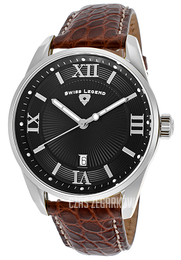 Swiss Legend Bellezza Czarny/Skóra Ø42 mm SL-22012-01-ABR02C