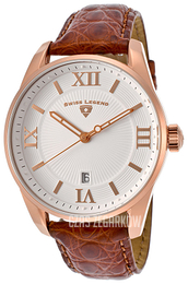 Swiss Legend Bellezza Biały/Skóra Ø42 mm SL-22012-RG-02-ABR51M