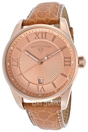 Swiss Legend Bellezza Różowe złoto/Skóra Ø42 mm SL-22012-RG-09-RA-ABR31C