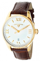 Swiss Legend Belleza Biały/Skóra Ø43 mm SL-22012-YG-02-BRN