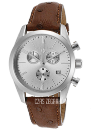 Swiss Legend Peninsula Srebrny/Skóra Ø39 mm SL-22038C-02S-DA02M