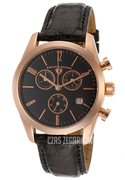 Swiss Legend Peninsula Czarny/Skóra Ø39 mm SL-22038C-RG-01-ABR01M