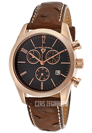 Swiss Legend Peninsula Czarny/Skóra Ø39 mm SL-22038C-RG-01-DA02C