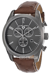 Swiss Legend Peninsula Szary/Skóra Ø44 mm SL-22044C-GM-014DA02C