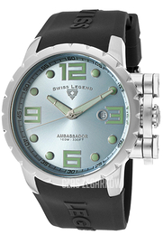Swiss Legend Ambassador Niebieski/Guma Ø47 mm SL-30021-012