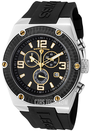 Swiss Legend Throttle Czarny/Guma Ø46 mm SL-30025-01-BB-GA