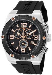 Swiss Legend Throttle Czarny/Guma Ø46 mm SL-30025-01-BB-RA