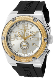 Swiss Legend Throttle Srebrny/Guma Ø46 mm SL-30025-02S-GB