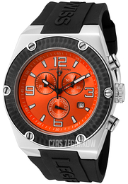 Swiss Legend Throttle Pomarańczowy/Guma Ø46 mm SL-30025-06-BB