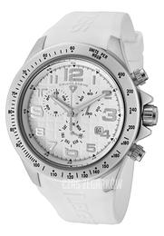 Swiss Legend Eograph Biały/Guma Ø46 mm SL-30041-02
