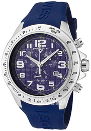 Swiss Legend Eograph Niebieski/Guma Ø46 mm SL-30041-03