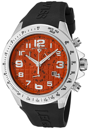 Swiss Legend Eograph Pomarańczowy/Guma Ø46 mm SL-30041-06