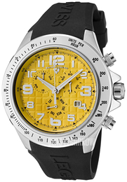 Swiss Legend Eograph Żółty/Guma Ø46 mm SL-30041-07