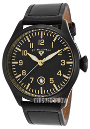 Swiss Legend Pioneer Czarny/Skóra Ø46 mm SL-30331-BB-01-GA
