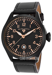 Swiss Legend Pioneer Czarny/Skóra Ø46 mm SL-30331-BB-01-RA