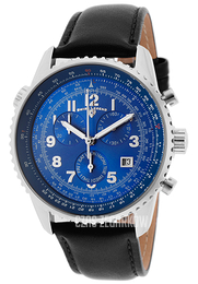 Swiss Legend Skyline Niebieski/Skóra Ø42 mm SL-30721-03-BLK