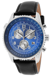 Swiss Legend Skyline Niebieski/Skóra Ø42 mm SL-30721-03-SA