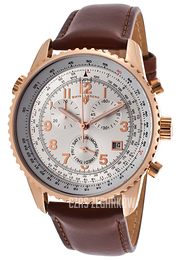 Swiss Legend Skyline Srebrny/Skóra Ø42 mm SL-30721-RG-02S