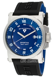 Swiss Legend Sportiva Niebieski/Guma Ø45 mm SL-40030-03