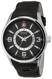 Swiss Military Dress Czarny/Skóra Ø44 mm 06-4155.04.007