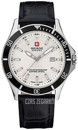 Swiss Military Flagship Biały/Skóra Ø42 mm 06-4161.7.04.001.07