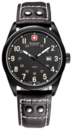 Swiss Military Dress Czarny/Skóra Ø40 mm 06-4181.13.007.05