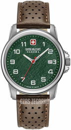 Swiss Military Hanowa Zielony/Skóra Ø39 mm 06-4231.7.04.006