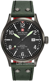 Swiss Military Hanowa Czarny/Skóra Ø42 mm 06-4280.13.007.06