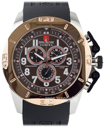 Swiss Military Sport Brązowy/Guma Ø50 mm 06-4295.12.005