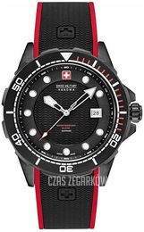 Swiss Military Hanowa Czarny/Guma Ø44 mm 06-4315.13.007