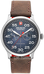 Swiss Military Hanowa Niebieski/Skóra Ø43 mm 06-4335.04.003