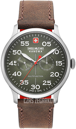 Swiss Military Hanowa Zielony/Skóra Ø43 mm 06-4335.04.006
