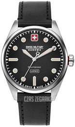 Swiss Military Hanowa Szary/Skóra Ø42 mm 06-4345.7.04.007