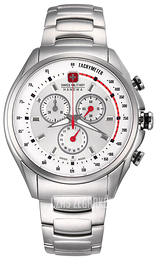 Swiss Military Sport Srebrny/Stal Ø44 mm 06-5171.04.001