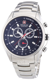 Swiss Military Sport Czarny/Stal Ø44 mm 06-5171.04.007