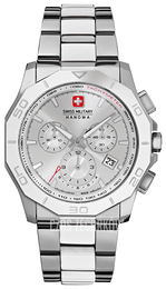 Swiss Military Sport Srebrny/Stal Ø42 mm 06-5188.04.001